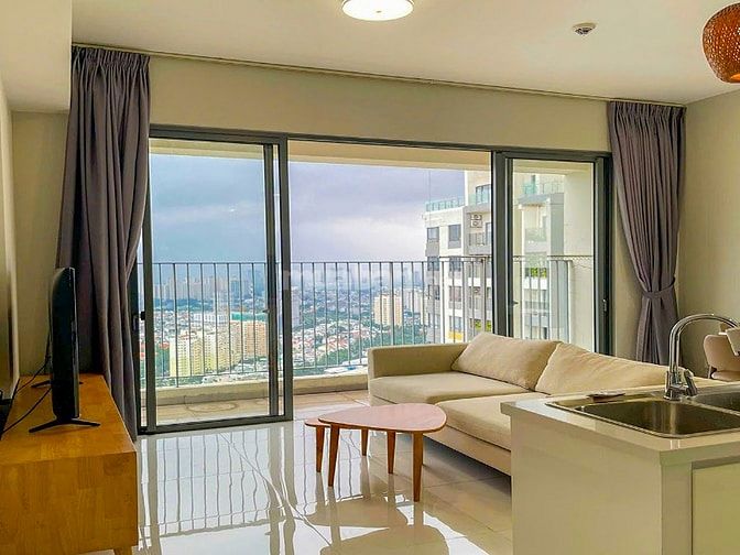 Căn hộ bán tại Masteri An Phú tầng cao gồm 2 phòng ngủ view đẹp 73m2