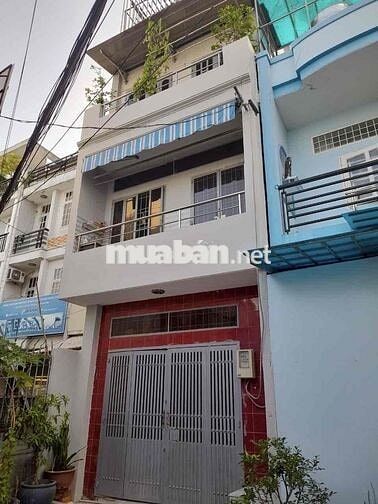 GÒ DẦU - 66m2 ( 4 x 16,5) 4 TẦNG - 4PN - 2 MẶT TRƯỚC SAU HẺM XE TẢI