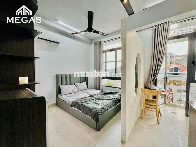 Căn hộ 1 phòng ngủ ban công view siêu đẹp ngay trung tâm quận Gò Vấp