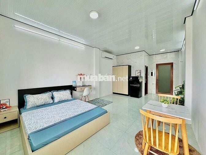Căn hộ Studio 35m2, full nội thất, ngay ĐH Văn Hiến, giờ giấc tự do 💥