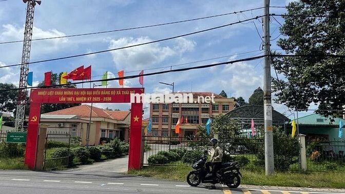 Bán gấp 172m2 mặt tiền đường nhựa trung tâm xã Thái Mỹ Củ Chi 850triệu