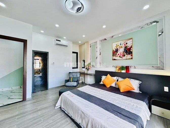Căn nhà villa xây dựng mới 1 trệt 3 lầu sân thượng chỉ nhỉnh 3tỷ SHR