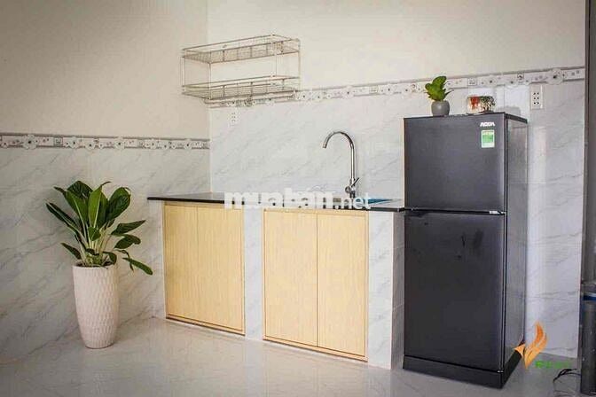 Căn hộ studio ban công full nội thất siêu đẹp