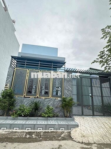BÁN NHÀ MỚI SÂN VƯỜN- LÊ VĂN LƯƠNG- NHÀ BÈ– HXH 8M- 121M2- GIÁ HƠN 6 T