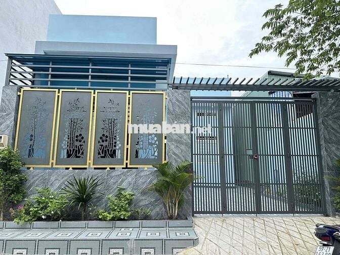 BÁN NHÀ MỚI SÂN VƯỜN- LÊ VĂN LƯƠNG- NHÀ BÈ– HXH 8M- 121M2- GIÁ HƠN 6 T