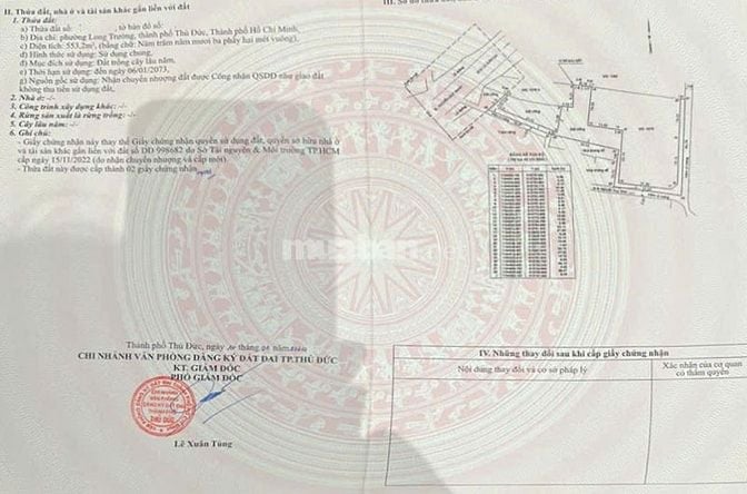 Đất lớn Nguyễn Duy Trinh Thủ Đức – 3 mặt tiền, giá chỉ 63 triệu/m2