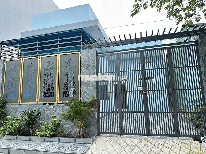 BÁN NHÀ MỚI SÂN VƯỜN- LÊ VĂN LƯƠNG- NHÀ BÈ– HXH 8M- 121M2- GIÁ HƠN 6 T