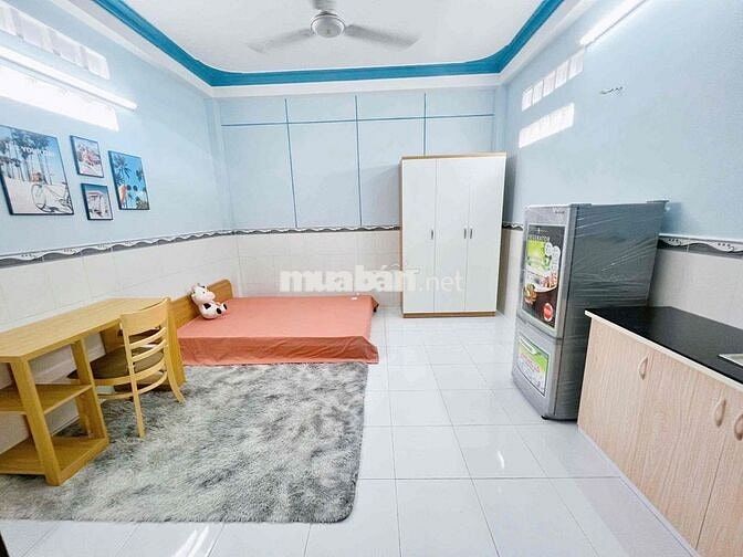 PHÒNG STUDIO FULL NỘI THẤT - GẦN CV LÊ THỊ RIÊNG - GIÁP Q10