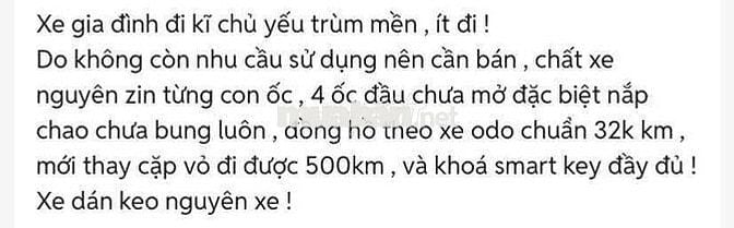 SH150i nhập ý sm103 máy móc nguyên zin odo 32k zin