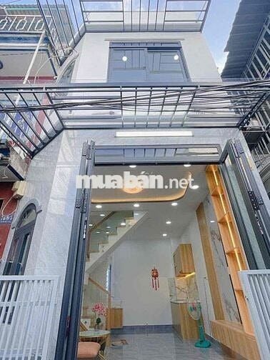Bán nhà mới hẻm 78// Tân Hoà Đông - phường 14 - Quận 6 NHỈNH 3 TỶ