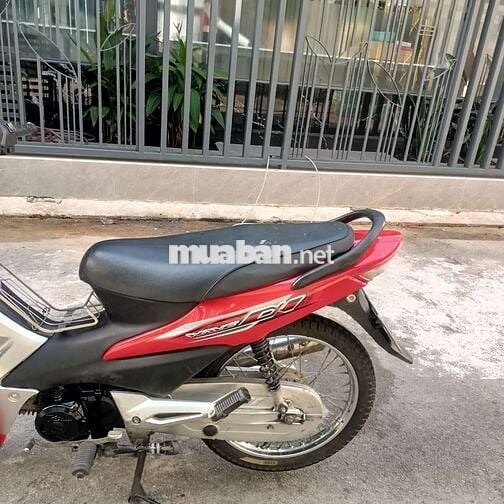 Xe wave alpha 110cc màu đỏ bánh tâm thắng đùm bs
