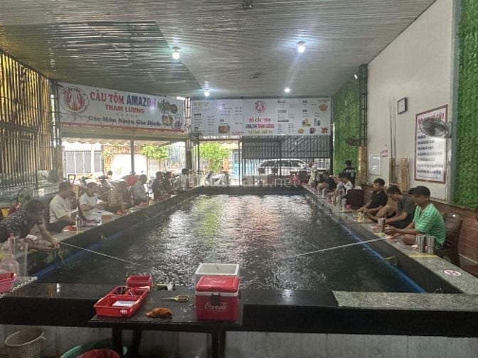 Sang nhượng hồ câu Tôm Q12 ngay cầu THAM LƯƠNG