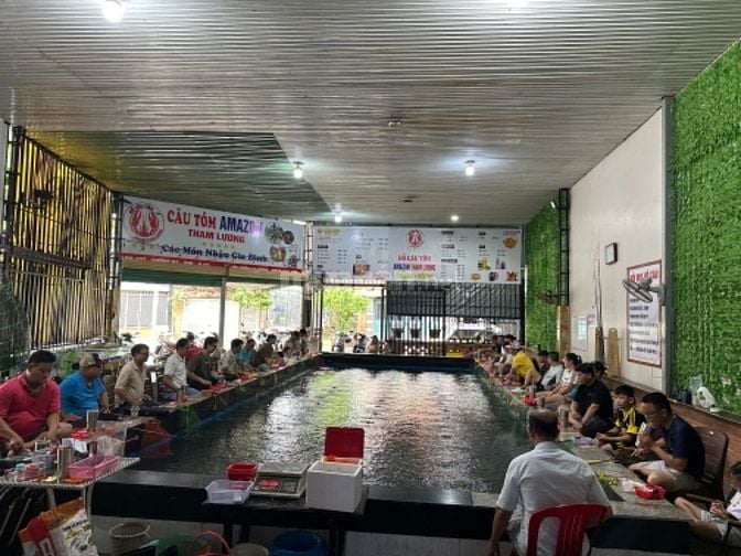 Sang nhượng hồ câu Tôm Q12 ngay cầu THAM LƯƠNG