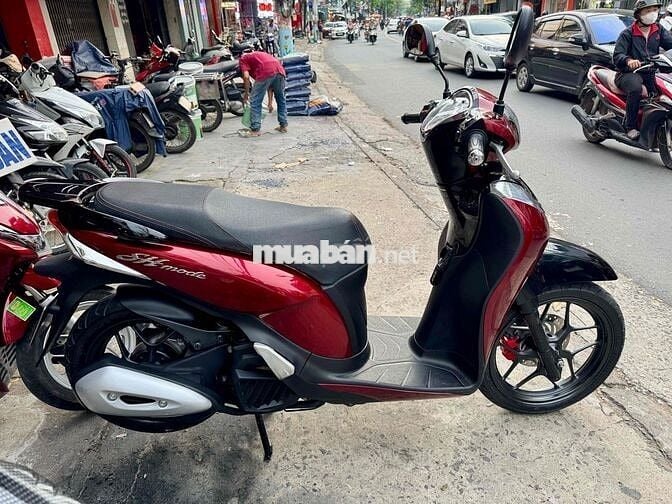 🔵🔵 SH Mode đỏ đen T11/2016 khoá Smarkey có góp