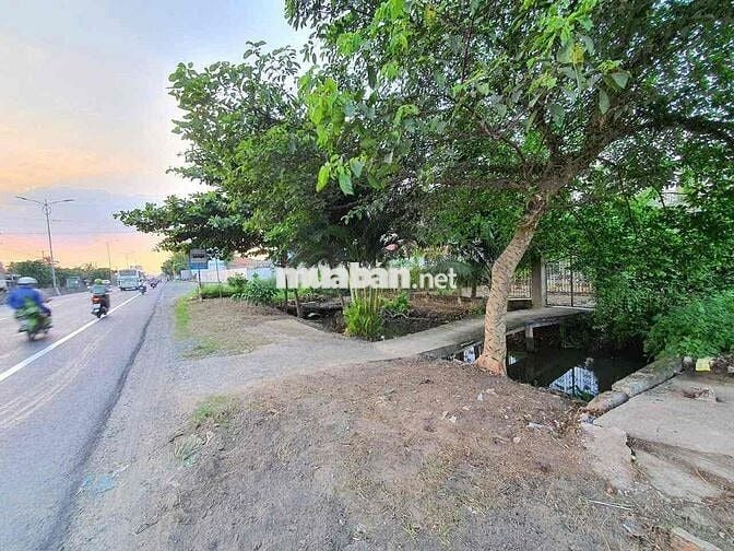 Đất mặt tiền quốc lộ 1A gần cầu Long Định