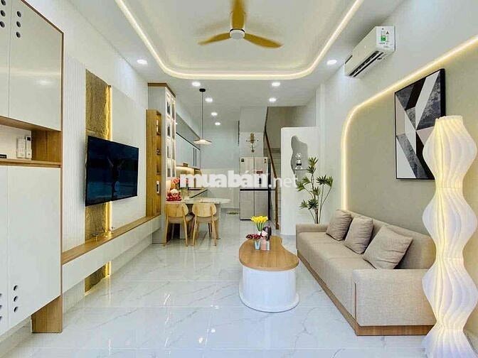 CHỦ BÁN NHÀ PHONG CÁCH WABISABI 4tỷ880 DT 59m2 NGUYỄN XÍ, P26, Bình Th