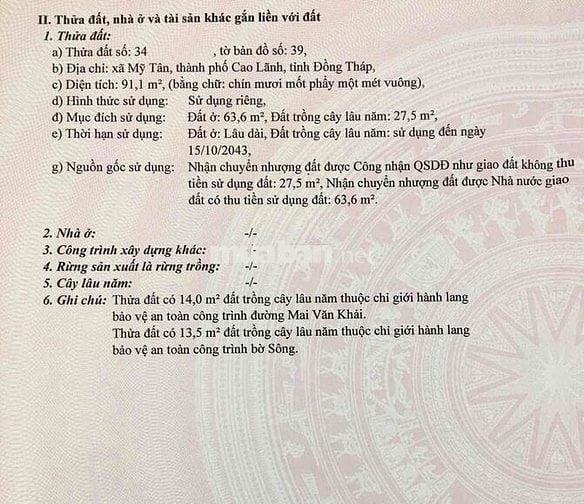 Bán nền thổ cu gần Bệnh viện Hữu Nghị