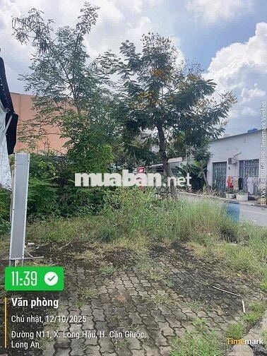 BÁN ĐẤT LÔ GÓC NSG - CẦN GIUỘC - LONG AN. DT: 147,5 M2- GIÁ 5,5 tỷ