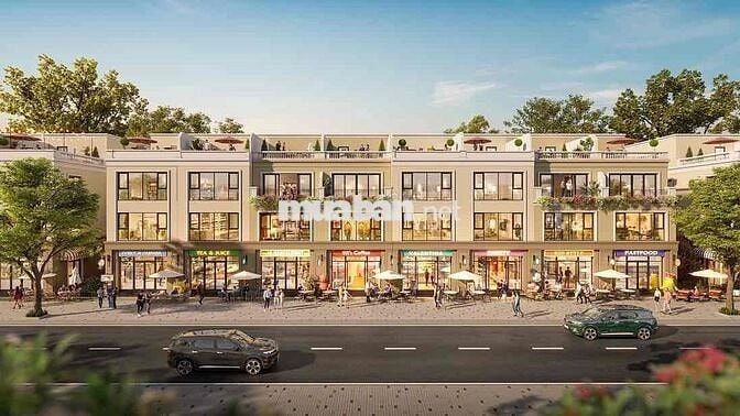 Bán nhà Mặt phố khu Trường Xuân, 60m2, Vinhomes Hậu Nghĩa