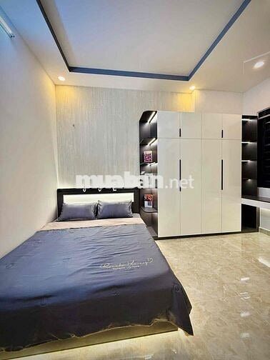 chính chủ bán nhà an phú đông quận 12 nhà 1 lầu dt 4x12 đường ô tô