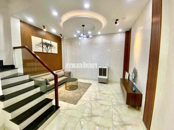 NGUYÊN CĂN MỚI ĐẸP 4PN5WC FULL NỘI THẤT HẺM XE HƠI VỪA Ở VỪA KD RẤT OK