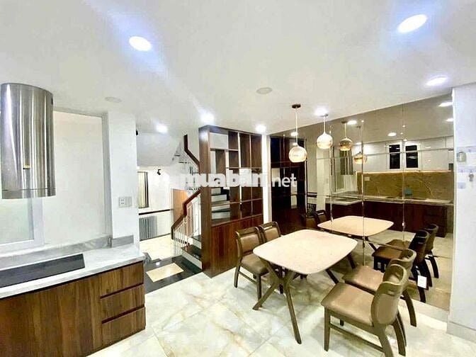 NGUYÊN CĂN MỚI ĐẸP 4PN5WC FULL NỘI THẤT HẺM XE HƠI VỪA Ở VỪA KD RẤT OK