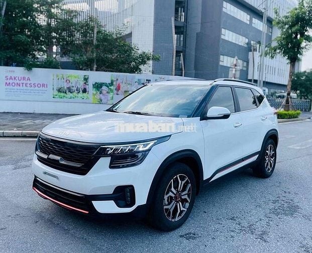 Kia Seltos 1.4Tubor Pre Xline,màu Trắng.