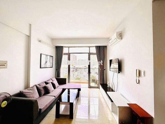 Cho thuê chung cư lux city- 528 HTP Q7. DT 85m2, 3Pn, 2wc, Giá 14tr