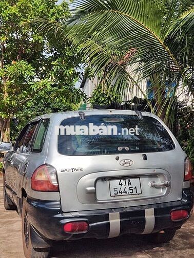 Santafe máy dầu 7 chỗ 2 cầu đủ cửa nóc