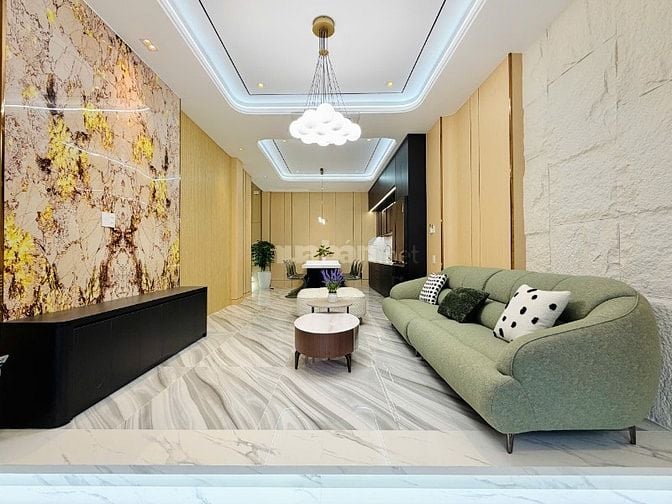 CHÍNH CHỦ BÁN NHÀ MỚI XÂY GÒ VẤP ĐÚC 3 LẦU HXH FULL NÔI THẤT