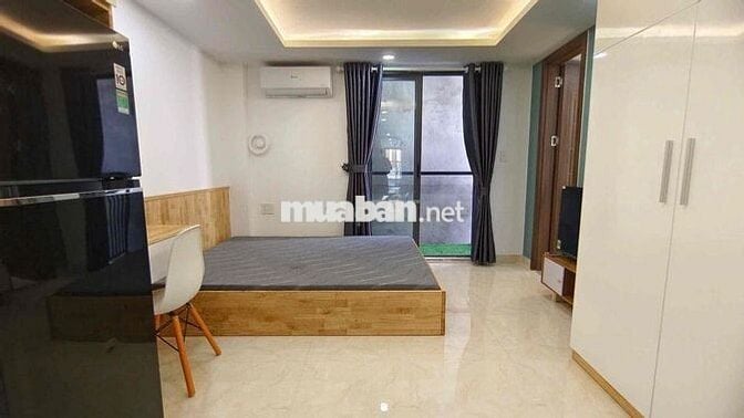 Studio Ban Công 35m2 - Máy Giặt Riên g - Ngay Bờ Kè Trường Sa