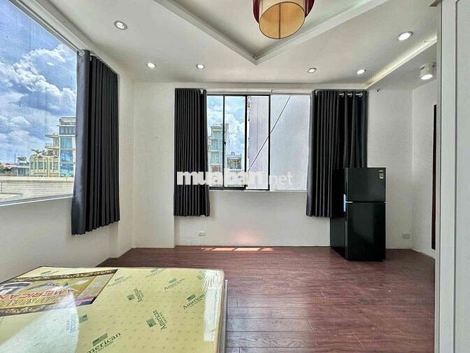 Cho thuê căn hộ dịch vụ full nội thất view kiếng ánh sáng ngập phòng