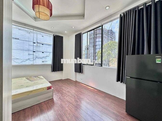 Cho thuê căn hộ dịch vụ full nội thất view kiếng ánh sáng ngập phòng