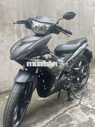 Cần ra đi EXCITER 150-2015 màu xanh quân đội