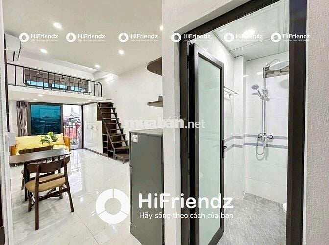 Phòng duplex bancol gác cao m6 , rộng 20m² 📍 Nguyễn Thị Tú