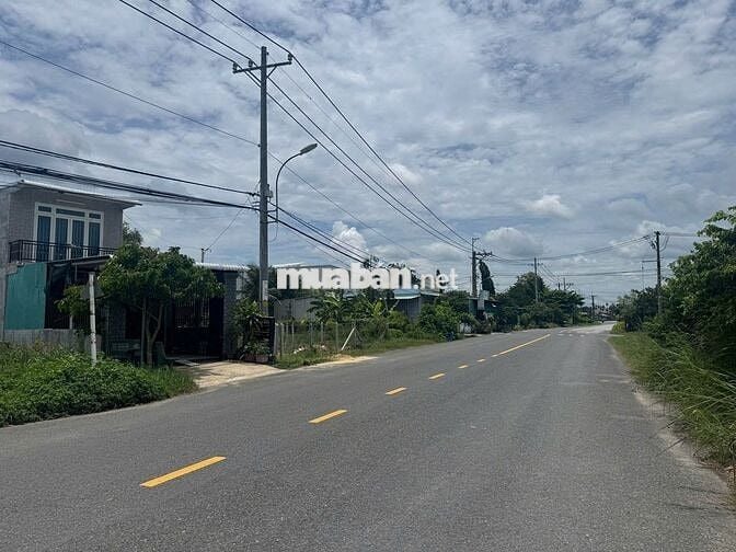 Bán đất mặt tiền Ba Sa : 106m2 ( 5x25 ) - 93m2 thổ cư . Giá 1 tỷ 050