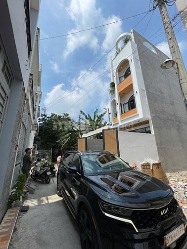 Bán Nhà 4Tầng Mới 100% An Phú Đông Vườn Lài Q12, full nội thất xịn sò