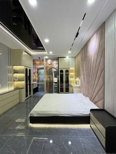 Bán Nhà 4Tầng Mới 100% An Phú Đông Vườn Lài Q12, full nội thất xịn sò