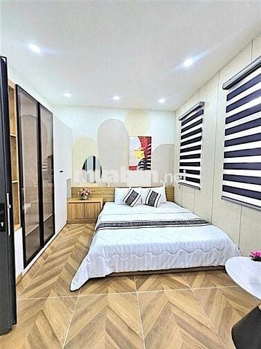 NHÀ MỚI XINH-NGUYỄN TƯ GIẢN-GÒ VẤP-XE HƠI THÔNG-KINH DOANH-4 TẦNG-3PN