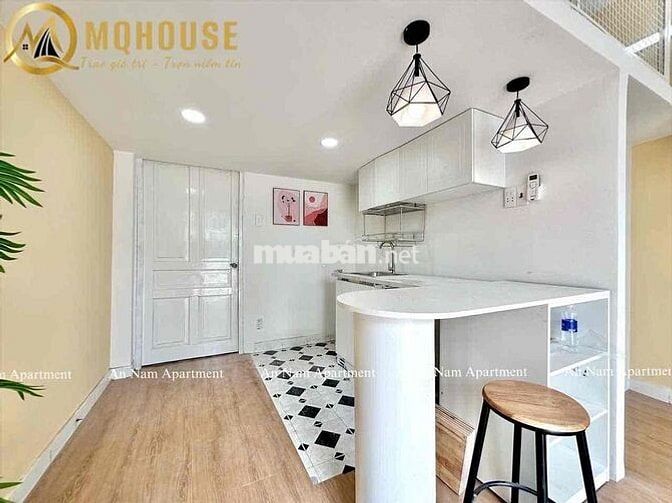 HÌNH THẬT GIÁ THẬT - Căn hộ Duplex new 100% balcony - chợ Bà Chiểu