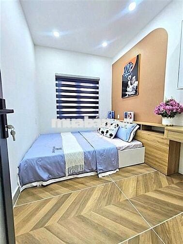 NHÀ MỚI XINH-NGUYỄN TƯ GIẢN-GÒ VẤP-XE HƠI THÔNG-KINH DOANH-4 TẦNG-3PN