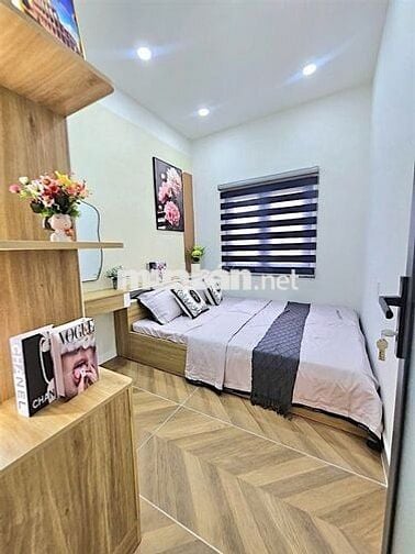 NHÀ MỚI XINH-NGUYỄN TƯ GIẢN-GÒ VẤP-XE HƠI THÔNG-KINH DOANH-4 TẦNG-3PN