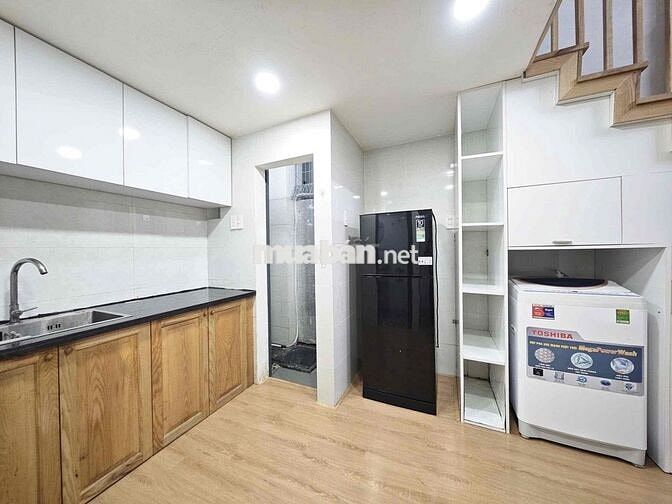 CHUNG CƯ MINI GÁC CAO 2M FULL NỘI THẤT-MÁY GIẶT RIÊNG KẾ CHỢ TÂN HƯƠNG