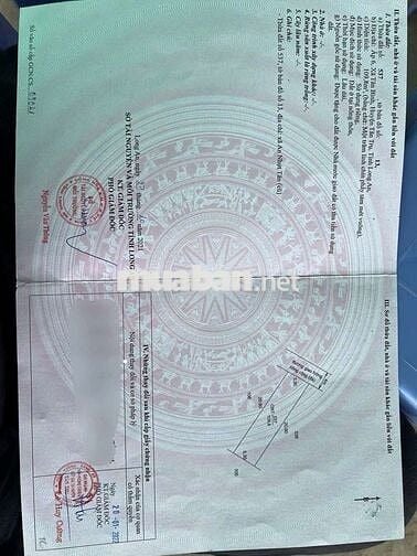 109mv THỔ 5×20,9 ,ĐƯỜNG ÔTÔ giá 460tr ,, TÂN TRỤ LONG AN