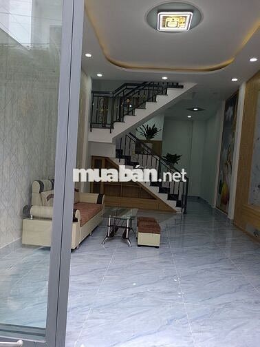 NHÀ ĐẸP 1 TRỆT 1 LẦU, 45M2–GẦN BẾN XE AN SƯƠNG–HẺM Ô TÔ_GIÁP Q12,TB