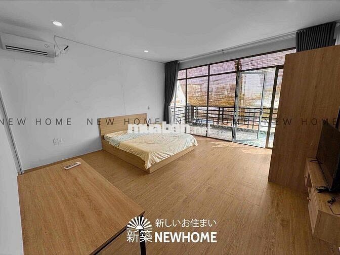 🏡Căn Hộ 1 Phòng Ngủ Gần Bờ Kè - Full Nội Thất - Bancol Thoáng Mát