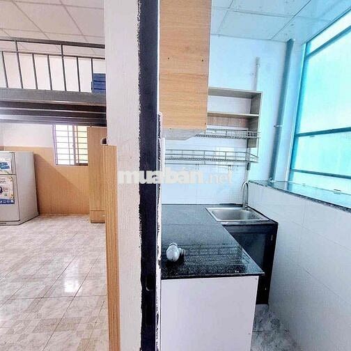 🔥PHÒNG GÁC FULL NỘI THẤT TÁCH BẾP_CỬA SỔ THOÁNG_KHU BẢY HIỀN