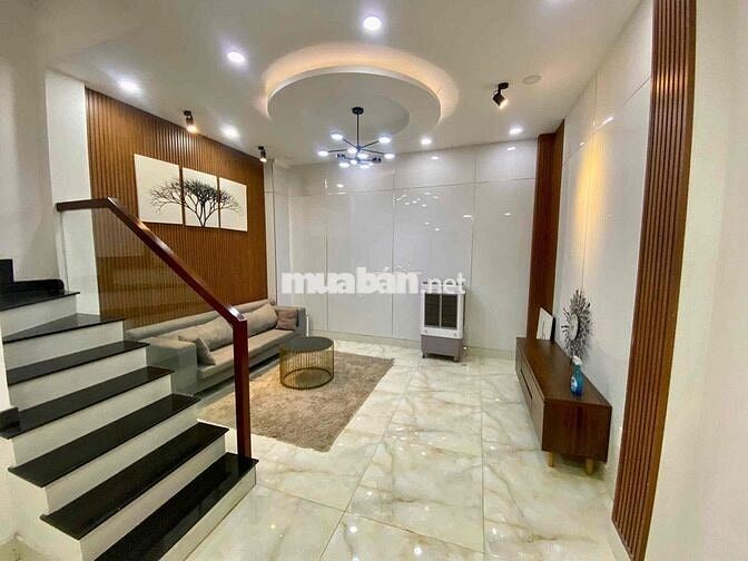 Nhà đẹp HXH 10m-4.8x 12m–Ng Văn Khối- 4PN5WC– full nt- ở ngay-VP,KDOL