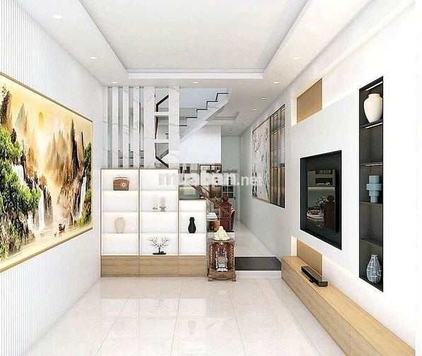 Nhà 1 trệt lầu hoàn công mặt tiền nguyễn Thiện thuật ngay làng đại học