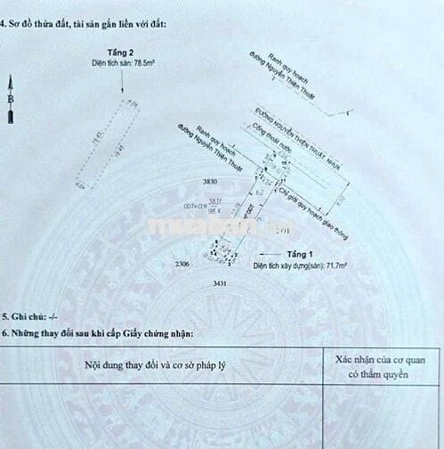 Nhà 1 trệt lầu hoàn công mặt tiền nguyễn Thiện thuật ngay làng đại học